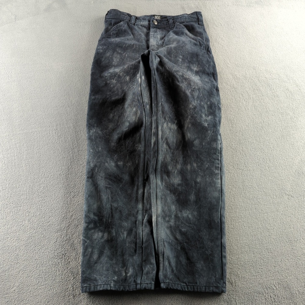 BDG Carpenter Jeans Mens 28x28* Black Faded‎ Relaxed Fit Acid Wash Utility